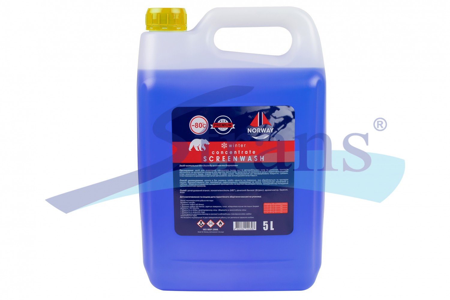 Концентрат Омивача Скла Зимовий Norway -80°C 5Л. 958743 купити в